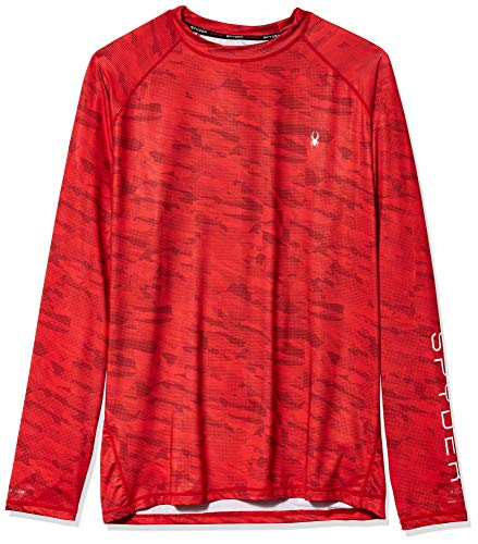 Spyder Men's Digital Camo Long Sleeve Rashguard
