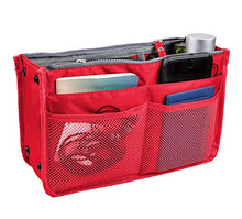 
                        
                          Muat gambar ke penampil Galeri, Vercord Updated Purse Handbag Organizer Insert Liner Bag in Bag 13 Pockets Purple Small
                        
                      