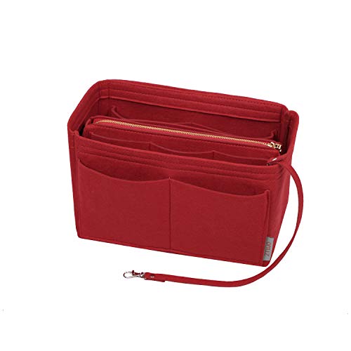 Purse Organizer Insert, Felt Bag organizer with zipper, Handbag & Tote Shaper, For Speedy Neverfull Tote, 5 Sizes