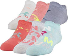 
                        
                          Load image into Gallery viewer, Under Armour Youth Essential 2.0 No Show Socks, 6-Pairs
                        
                      