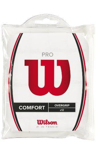 Wilson Pro Overgrip-Comfort 12 Pack. White - JOY2ESpree