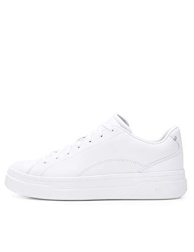 CARE OF by PUMA Women's Leather Platform Court Low-Top Sneakers