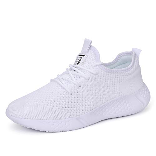 Damyuan Men's Sport Gym Running Shoes Walking Shoes Casual Lace Up Lightweight