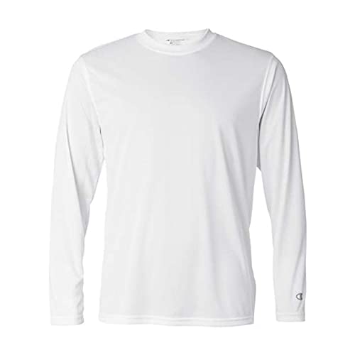 Champion Men's Long-Sleeve Double-Dry Performance T-Shirt