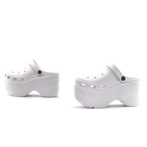 Cape Robbin Gardener Platform Clogs Slippers for Women, Women’s Fashion Comfortable Slip On Slides Shoes