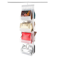 
                        
                          Cargar imagen en el visor de la galería, Zober Hanging Purse Organizer For Closet Clear Handbag Organizer
                        
                      