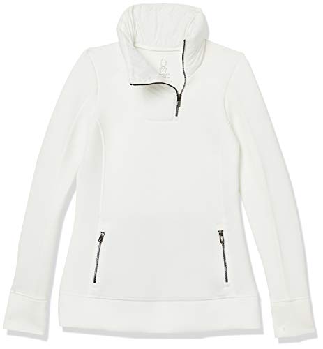 Spyder Women’s Monde Zip T-Neck – Pullover Long Sleeve Active Shirt
