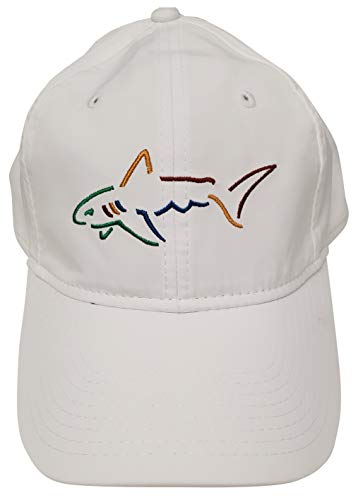 Greg Norman Men's Performance Big Shark Logo Cap