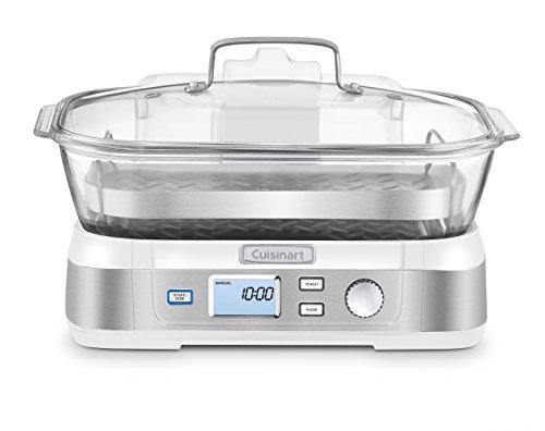 Cuisinart Digital Glass Steamer, One Size, Stainless Steel - JOY2ESpree