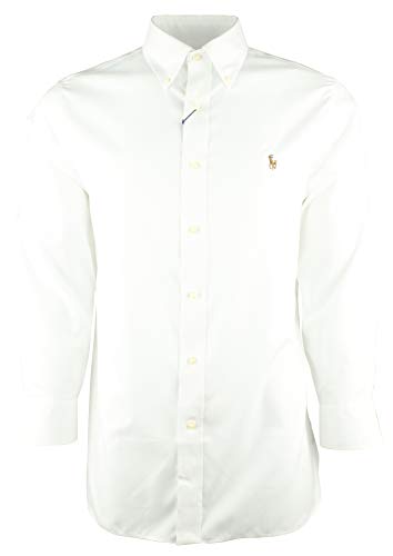 Ralph Lauren Mens Logo Button-Down Dress Shirt
