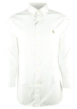 
                        
                          Load image into Gallery viewer, Ralph Lauren Mens Logo Button-Down Dress Shirt
                        
                      