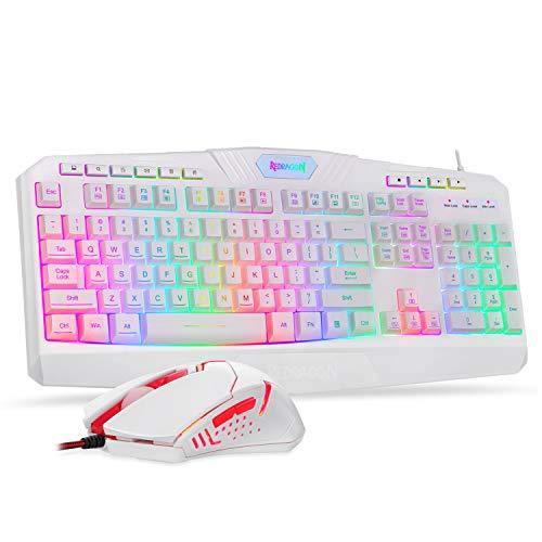Redragon S101 Wired Gaming Keyboard and Mouse Combo RGB Backlit Gaming Keyboard - JOY2ESpree