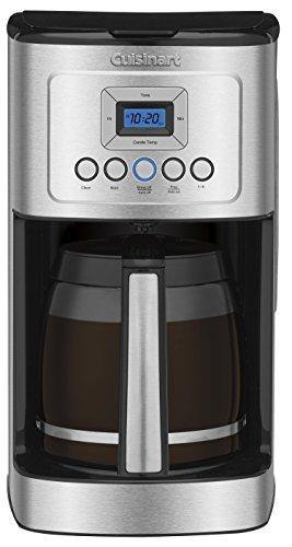 Cuisinart DCC-3200W Perfectemp Coffee Maker, 14 Cup Progammable Coffeemaker with Glass Carafe, White - JOY2ESpree