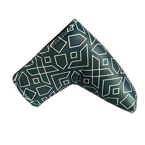 Yopral Golf Blade Putter Cover Green Headcover for Golf Clubs - JOY2ESpree