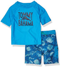 
                        
                          Load image into Gallery viewer, Tommy Bahama Boys' Rashguard and Trunks Swimsuit Set
                        
                      