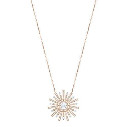 SWAROVSKI Women's Sunshine Jewelry Collection, Rose Gold Tone Finish, Clear Crystals - JOY2ESpree