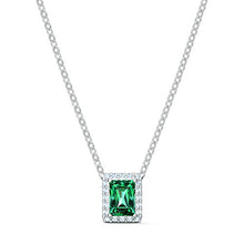 
                        
                          將圖片載入圖庫檢視器 SWAROVSKI Women's Angelic Rectangular Jewelry Collection, Rhodium Finish, Green Crystals, Clear Crystals - JOY2ESpree
                        
                      