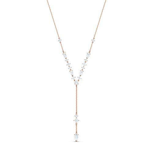 SWAROVSKI Women's Attract Jewelry Collection, Rhodium Finish, Clear Crystals - JOY2ESpree