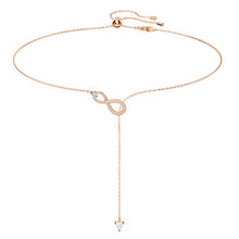 
                        
                          画像をギャラリービューアに読み込む, SWAROVSKI Women's Infinity Jewelry Collections, Rhodium Finish, Rose Gold Tone Finish, Clear Crystals - JOY2ESpree
                        
                      