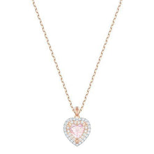 
                        
                          Load image into Gallery viewer, SWAROVSKI Women's One Heart Crystal Jewelry Collection, Rose Gold Tone Finish - JOY2ESpree
                        
                      