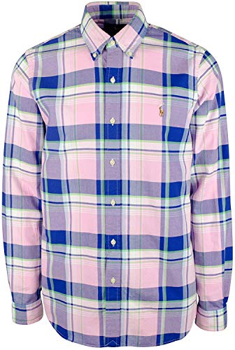 Polo Ralph Lauren Mens Classic Fit Oxford Longsleeve Buttondown Shirt