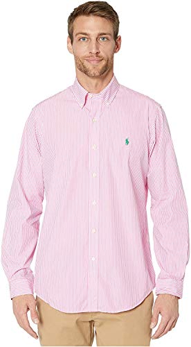 Ralph Lauren Mens Logo Button-Down Dress Shirt