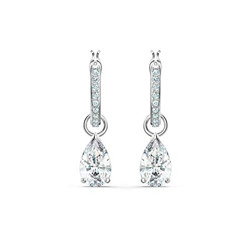 SWAROVSKI Women's Attract Crystal Jewelry Collection, Rhodium Finish - JOY2ESpree