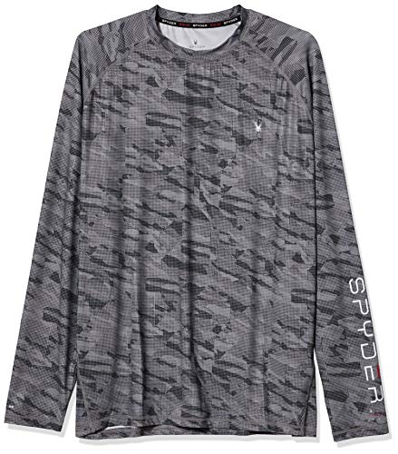 Spyder Men's Digital Camo Long Sleeve Rashguard