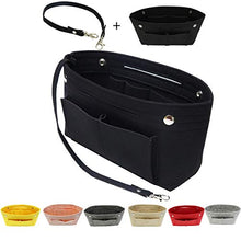 
                        
                          Muat gambar ke penampil Galeri, MISIXILE Felt Purse Organizer Insert Handbag Organizer,Tote Bag in Bag Organizer Fits Speedy Neverfull with Handles Keychain
                        
                      