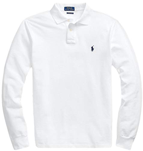 POLO RALPH LAUREN Men's Long Sleeve Mesh Polo Shirt
