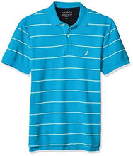 
                        
                          Muat gambar ke penampil Galeri, Nautica Men's Classic Short Sleeve Striped Polo T-Shirt - JOY2ESpree
                        
                      