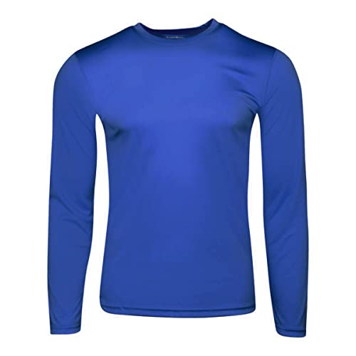 Champion Men's Long-Sleeve Double-Dry Performance T-Shirt