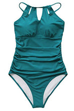 
                        
                          Muat gambar ke penampil Galeri, CUPSHE Women's One Piece Swimsuit High Neck Tummy Control Swimwear Bathing Suit
                        
                      