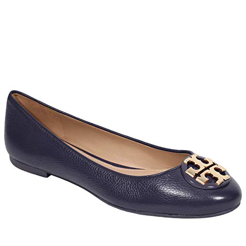 Tory Burch Tumbled Leather Claire Ballet Flat