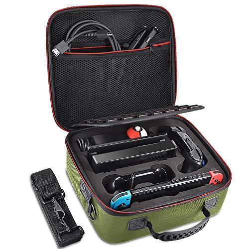 Retear Travel Carry Case for Nintendo Switch Game Portable Hard Shell Protective Storage Accessories Bag - JOY2ESpree