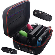 
                        
                          Load image into Gallery viewer, Large Carrying Storage Case for Nintendo Switch,Protective Travel Hard Shell Messenger Bag for Switch Console - JOY2ESpree
                        
                      
